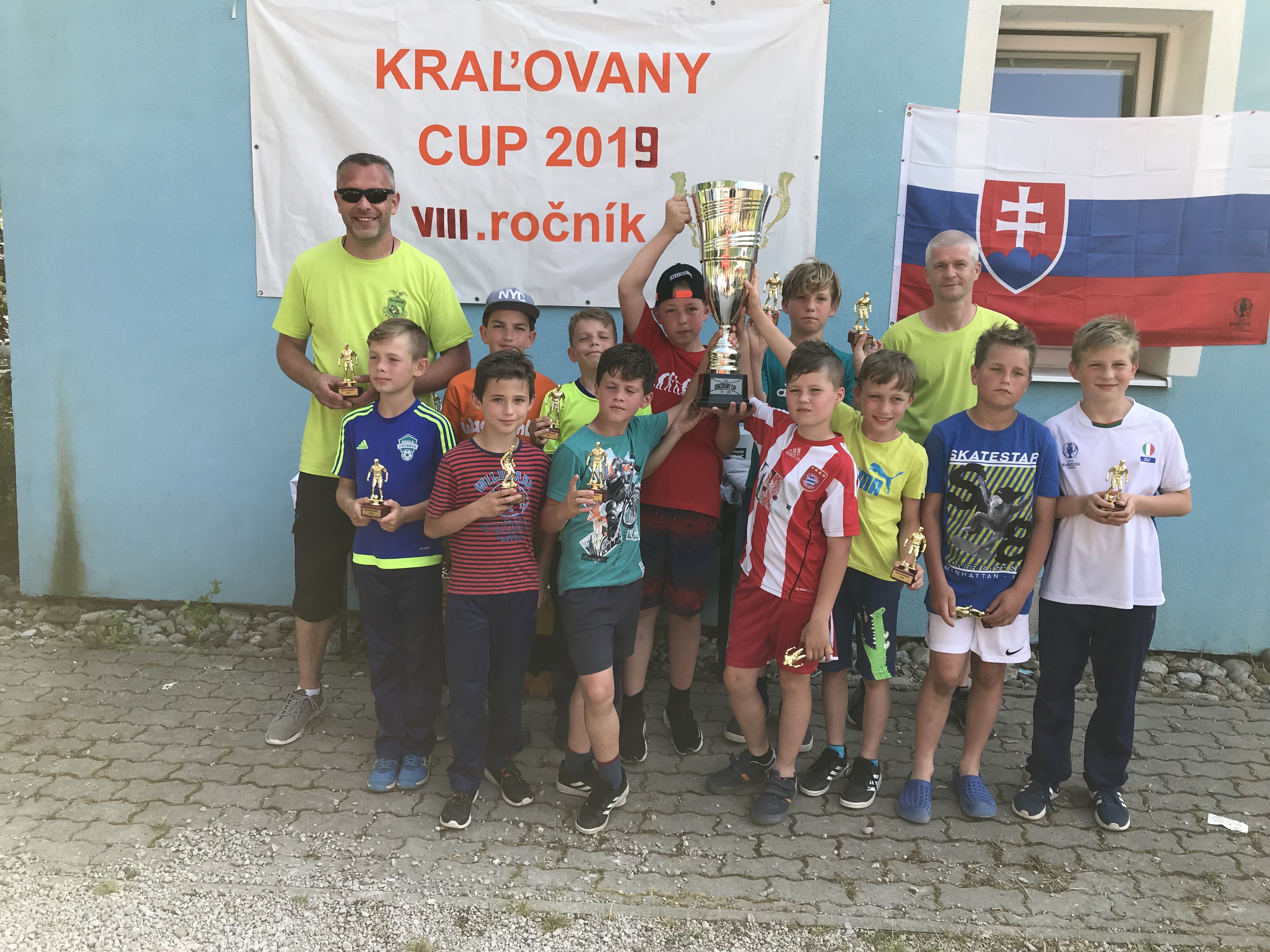 U11 na celoslovenskom turnaji v Kraľovanoch.